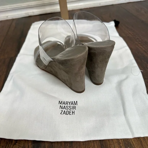 Maryam Nassir Zadeh | Olympia Wedge in Ash - Picture 6 of 8